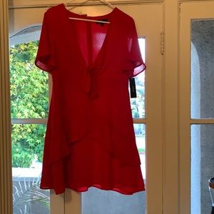 Red Fun Short Dress New